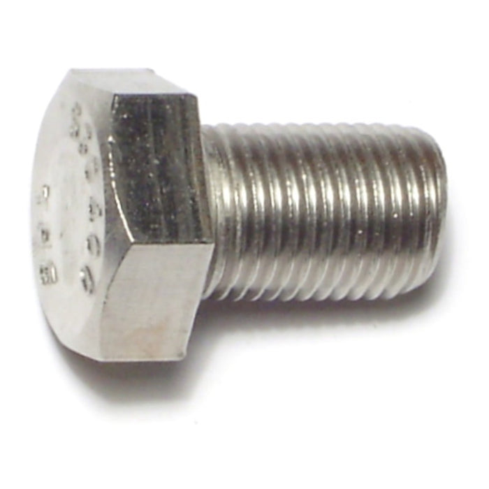 1/2"-20 x 3/4" 18-8 Stainless Steel Fine Thread Hex Cap Screws