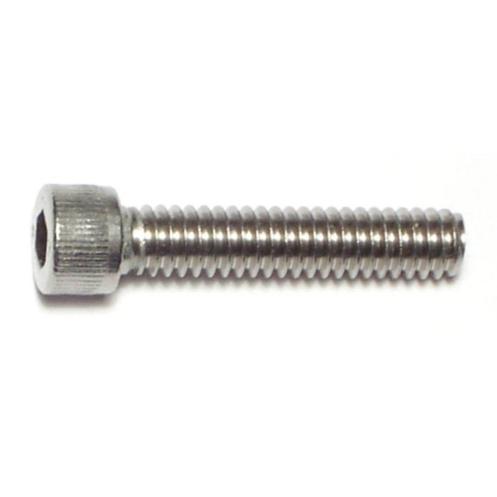 1/4"-20 x 1-1/4" 18-8 Stainless Steel Coarse Thread Socket Cap Screws