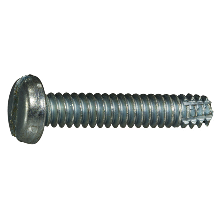 #6-32 x 3/4" Steel Coarse Thread Slotted Pan Head Thread Cutting Screws