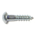 #4 x 1/2" Zinc Plated Steel Phillips Round Head Wood Screws