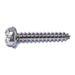 #10 x 1-1/4" 18-8 Stainless Steel Slotted Hex Washer Head Sheet Metal Screws