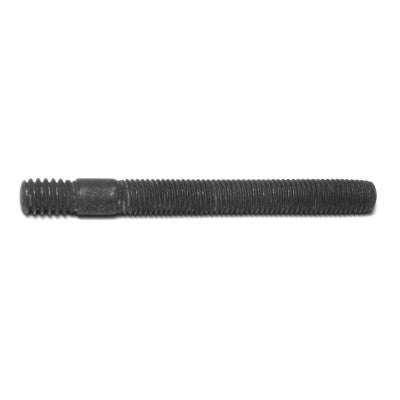 1/4"-20 x 1/4"-28 x 2-1/2" Zinc Plated Steel Fine Thread Automotive Studs