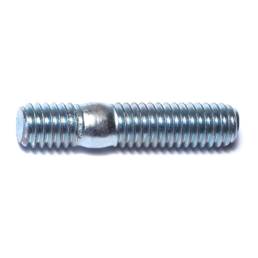 5/16"-18 x 5/16"-18 x 1-1/2" Zinc Plated Steel Coarse Thread Automotive Studs