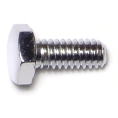 1/4"-20 x 5/8" Chrome Plated Grade 5 Steel Coarse Thread Hex Cap Screws
