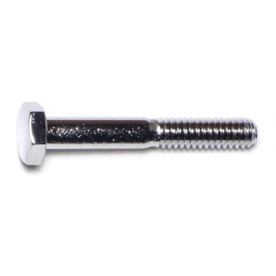 1/4"-20 x 1-3/4" Chrome Plated Grade 5 Steel Coarse Thread Hex Cap Screws