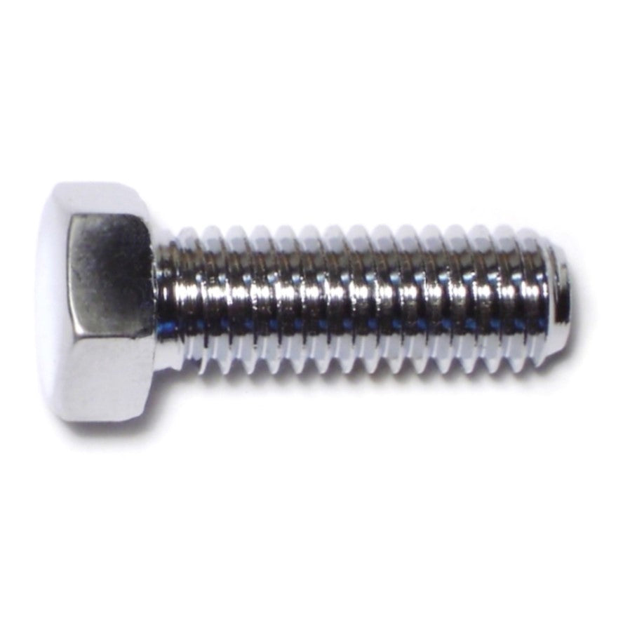 7/16"-14 x 1-1/4" Chrome Plated Grade 5 Steel Coarse Thread Hex Cap Screws