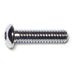 1/4"-20 x 1" Chrome Plated Grade 8 Steel Coarse Thread Button Head Socket Cap Screws