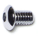 5/16"-18 x 1/2" Chrome Plated Grade 8 Steel Coarse Thread Button Head Socket Cap Screws