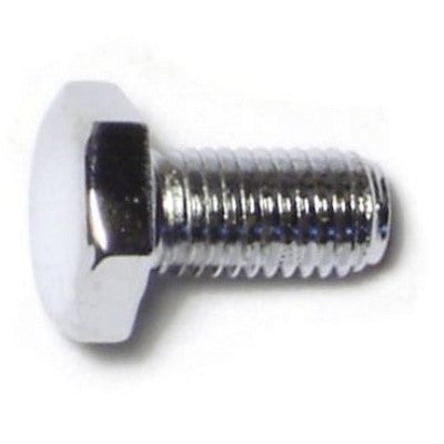 1/4"-28 x 1/2" Chrome Plated Grade 5 Steel Fine Thread Hex Cap Screws