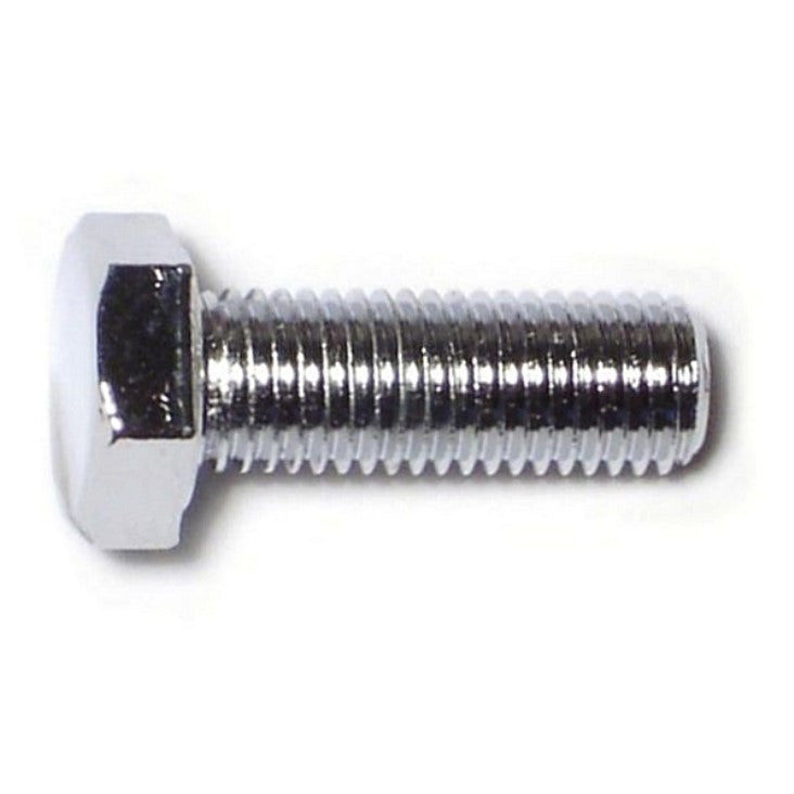 5/16"-24 x 7/8" Chrome Plated Grade 5 Steel Fine Thread Hex Cap Screws