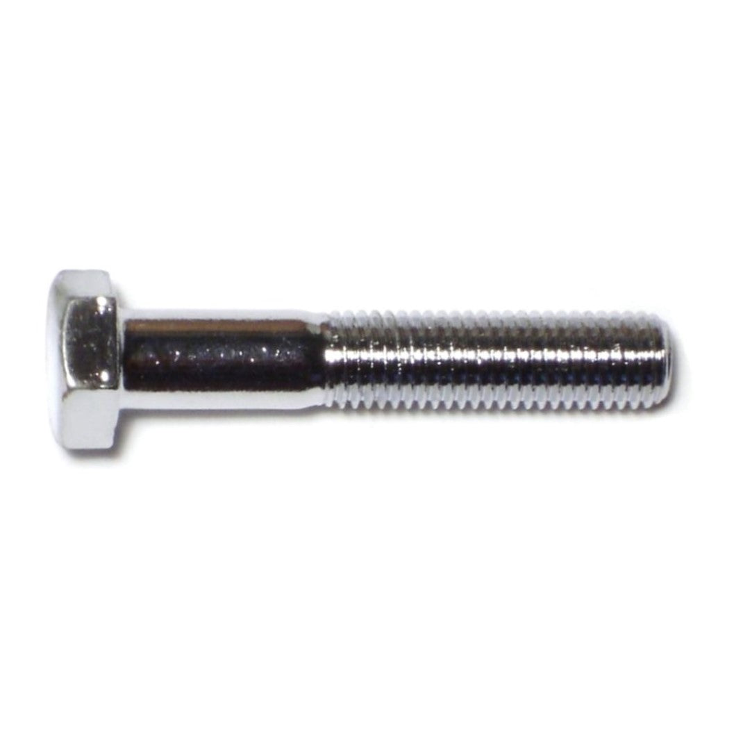 5/16"-24 x 1-3/4" Chrome Plated Grade 5 Steel Fine Thread Hex Cap Screws