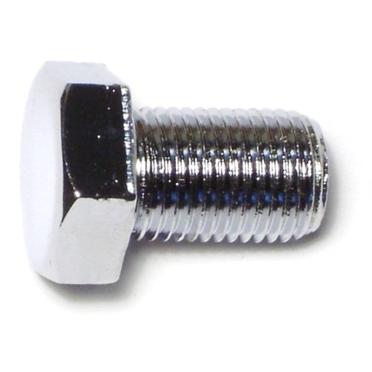 1/2"-20 x 3/4" Chrome Plated Grade 5 Steel Fine Thread Hex Cap Screws