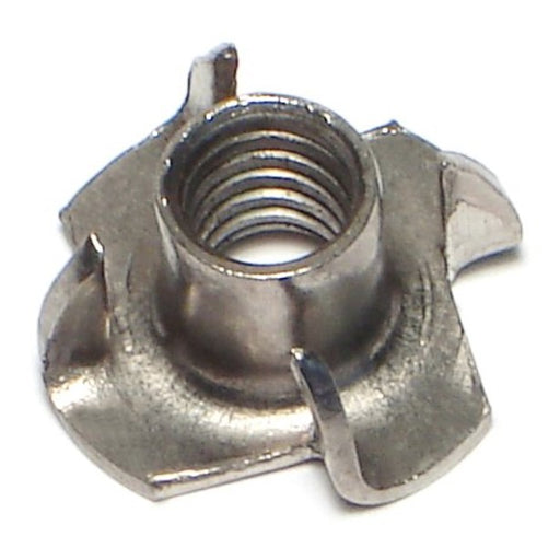 5/16"-18 x 3/8" 18-8 Stainless Steel Coarse Thread Pronged Tee Nuts