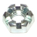 1/4"-20 Zinc Plated Steel Coarse Thread Slotted Hex Nuts