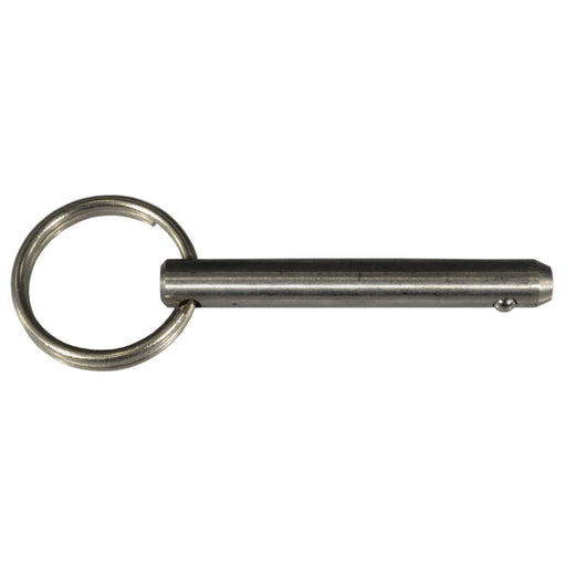 1/4" x 1-1/2" 18-8 Stainless Steel Cotterless Hitch Pins