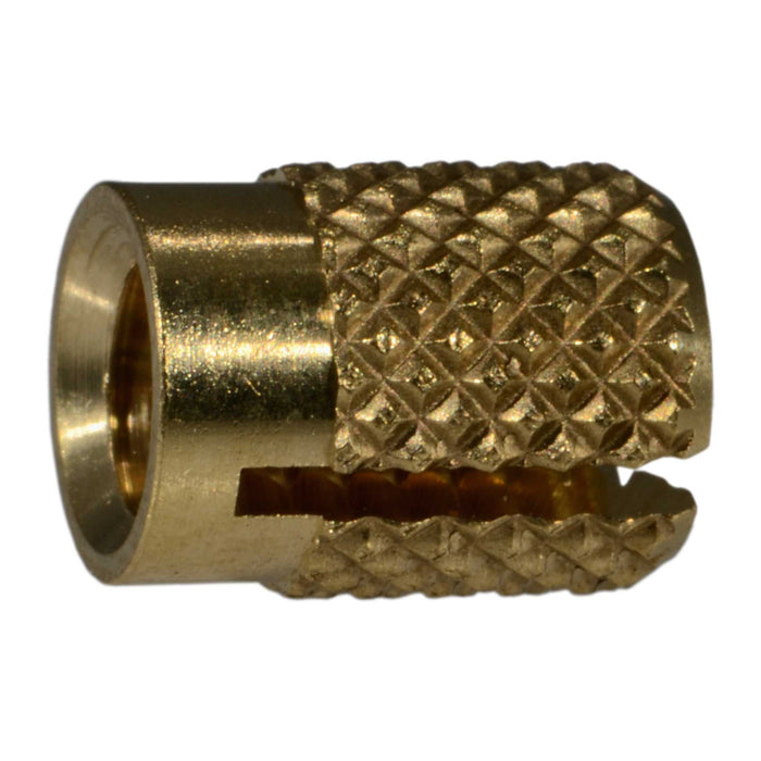 #8-32 Brass Coarse Thread Flush Inserts