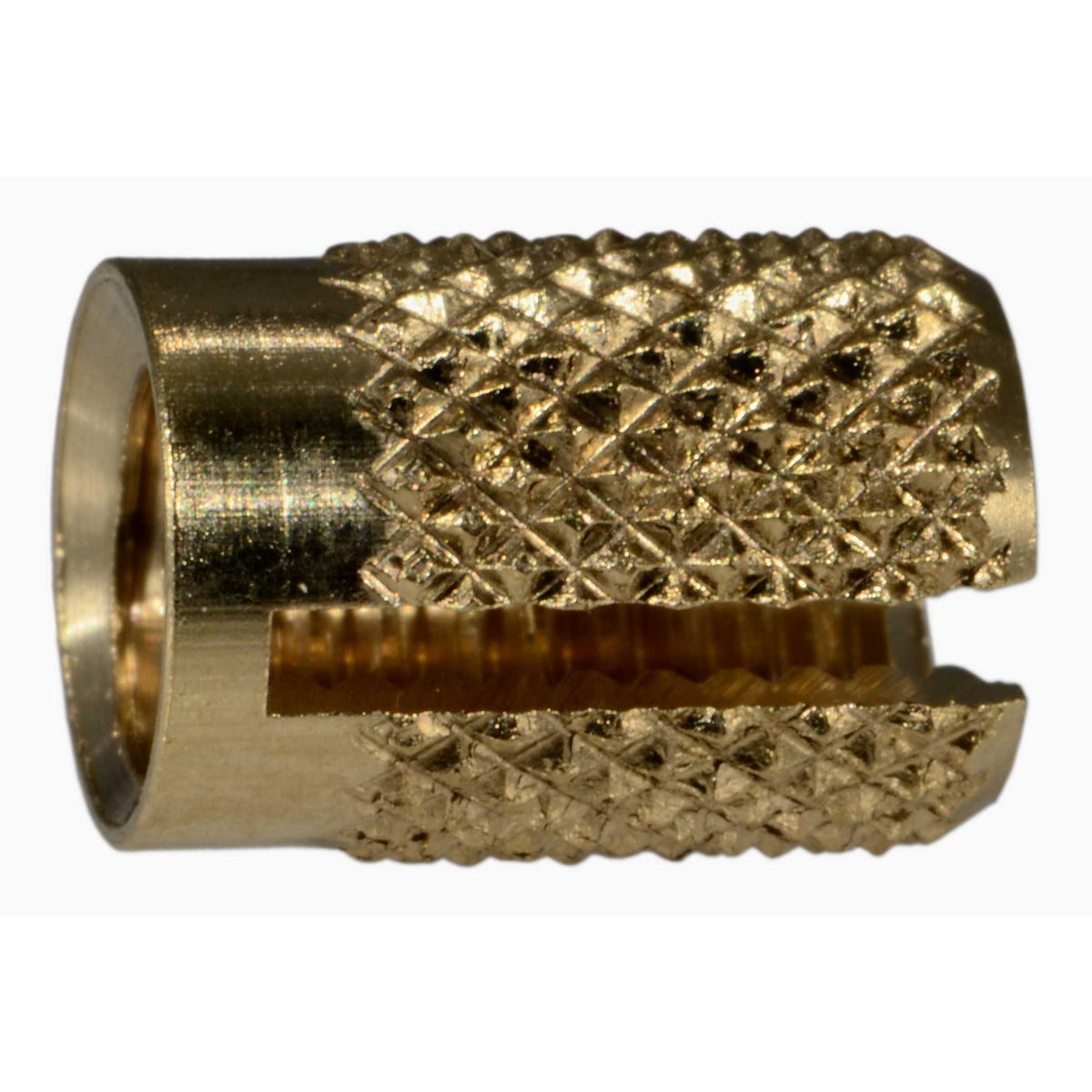 #10-32 Brass Fine Thread Flush Inserts (6 pcs.) — MonsterFastener
