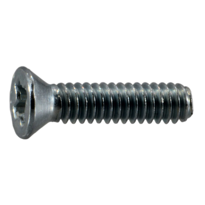 #2-56 x 3/8" Zinc Plated Steel Coarse Thread Phillips Flat Head Machine Screws