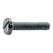 #3-48 x 1/2" Zinc Plated Steel Coarse Thread Slotted Pan Head Machine Screws