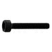 1.6mm-0.35 x 10mm Black Oxide Class 12.9 Steel Coarse Thread Knurled Head Hex Socket Cap Screws