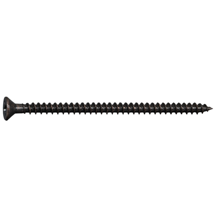 #9 x 3" Oiled Bronze Phillips Flat Head Hinge Screws