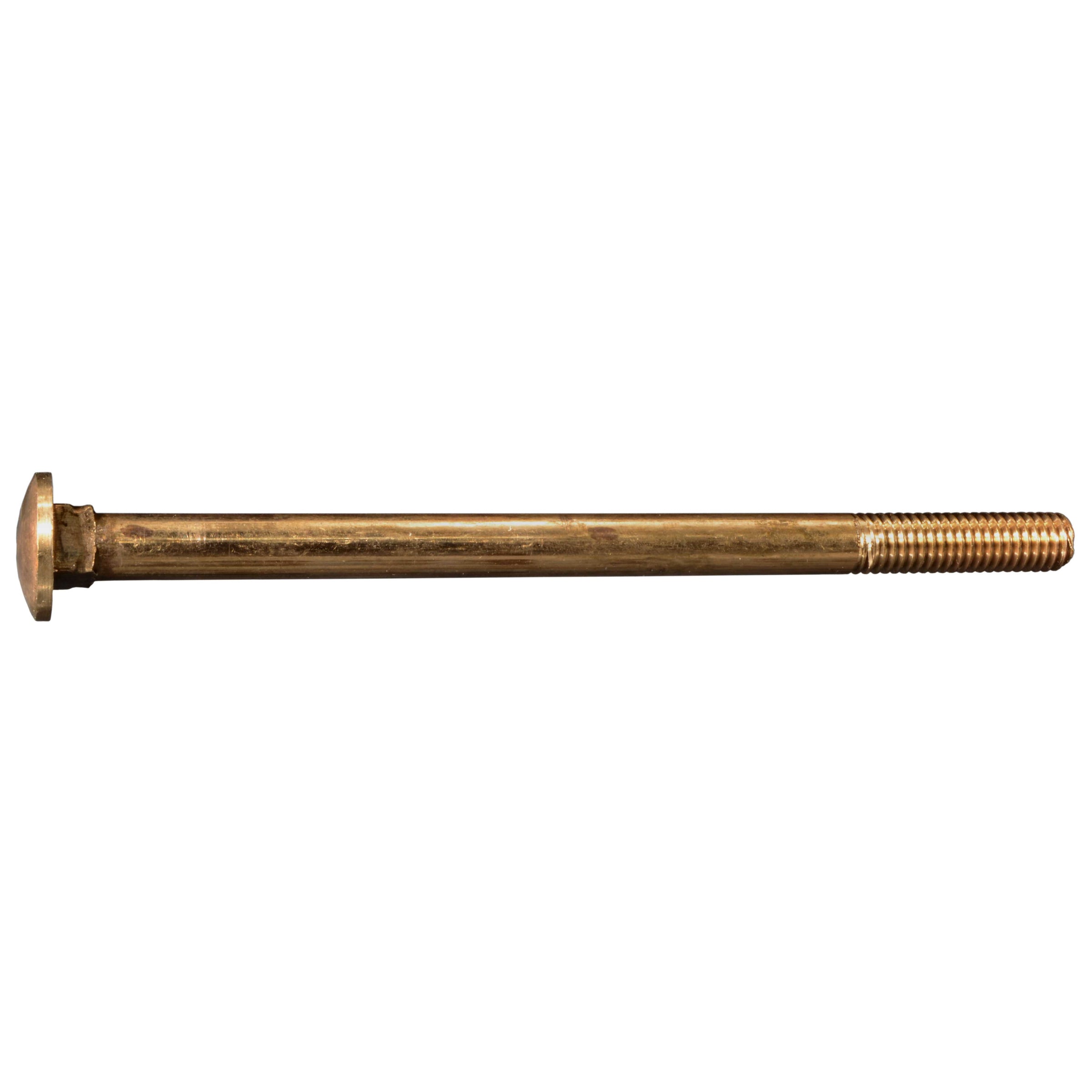 3/8"-16 x 6" Silicon Bronze Coarse Thread Carriage Bolts