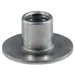 3/8"-16 x 7/16" Plain Steel Coarse Thread Round Weld Nuts