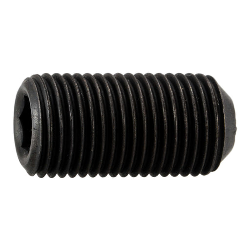 1/2"-20 x 1" Black Oxide Steel Fine Thread Socket Set Screws