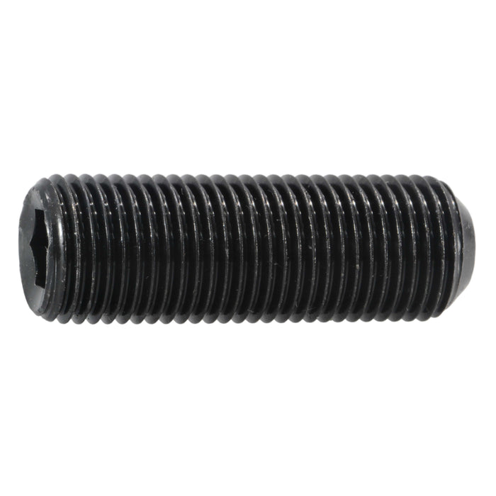 1/2"-20 x 1-1/2" Black Oxide Steel Fine Thread Socket Set Screws