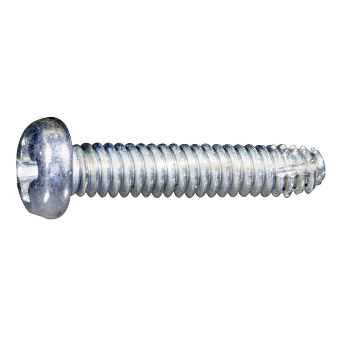 #2-56 x 7/16" Zinc Plated Steel Coarse Thread Phillips Pan Head Type F Sheet Metal Screws