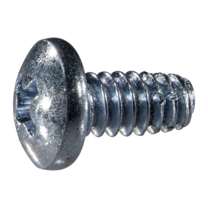 #10-24 x 3/8" Zinc Plated Steel Coarse Thread Phillips Pan Head Type F Sheet Metal Screws