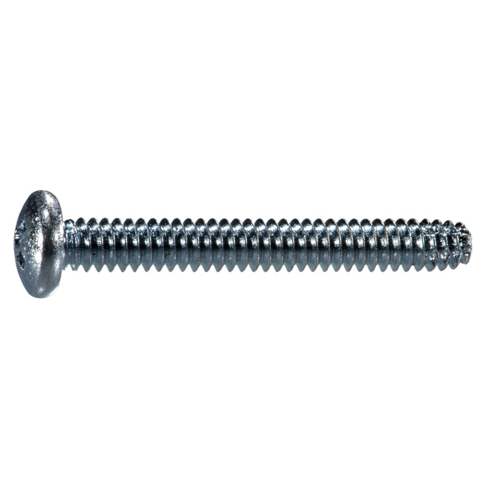 #10-24 x 1-1/2" Zinc Plated Steel Coarse Thread Phillips Pan Head Type F Sheet Metal Screws