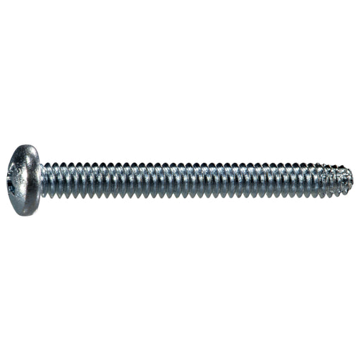 #10-24 x 1-3/4" Zinc Plated Steel Coarse Thread Phillips Pan Head Type F Sheet Metal Screws