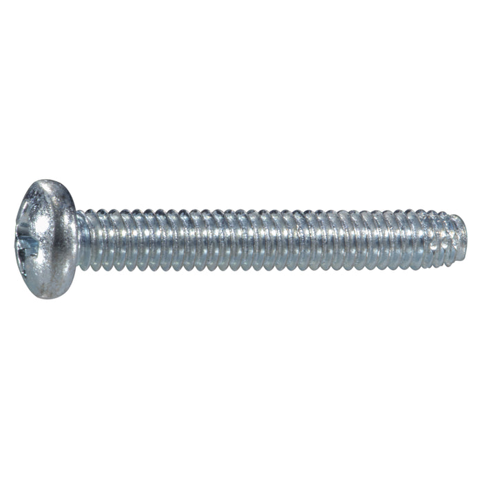 #12-24 x 1-1/2" Zinc Plated Steel Coarse Thread Phillips Pan Head Type F Sheet Metal Screws