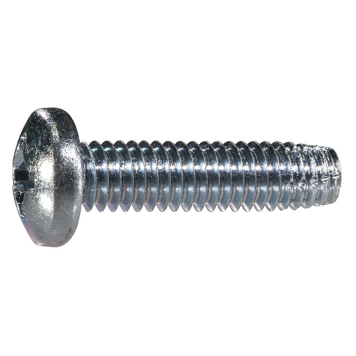 5/16"-18 x 1-1/4" Zinc Plated Steel Coarse Thread Phillips Pan Head Type F Sheet Metal Screws
