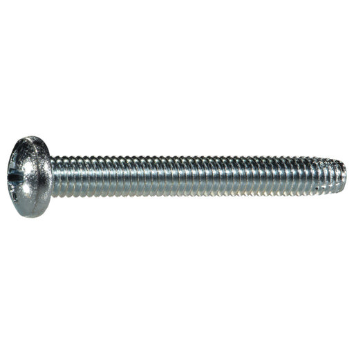 5/16"-18 x 2-1/2" Zinc Plated Steel Coarse Thread Phillips Pan Head Type F Sheet Metal Screws