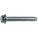 #12-24 x 1-1/2" Zinc Plated Steel Coarse Thread Hex Washer Head Type F Sheet Metal Screws