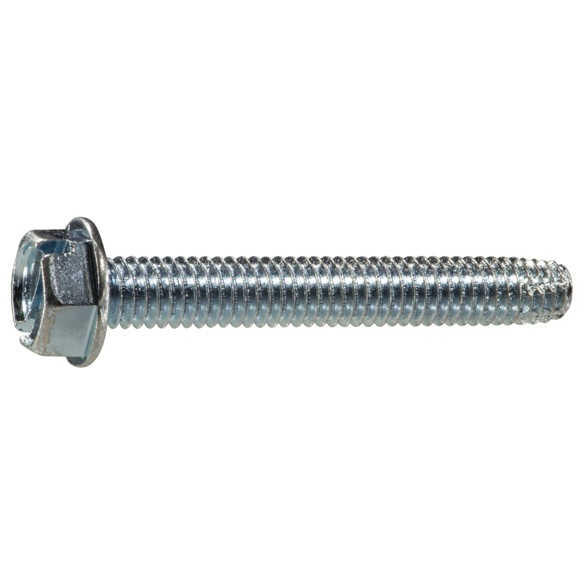 5/16"-18 x 2-1/4" Zinc Plated Steel Coarse Thread Hex Washer Head Type F Sheet Metal Screws