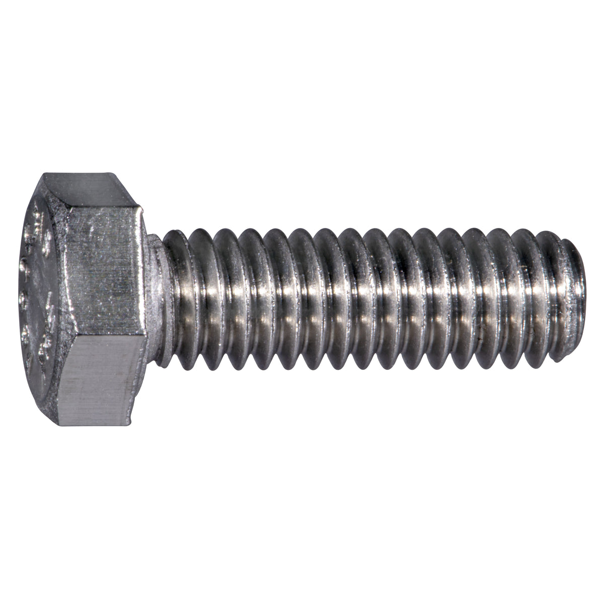 5/16"-18 x 1" 316 Stainless Steel Coarse Thread Hex Cap Screws