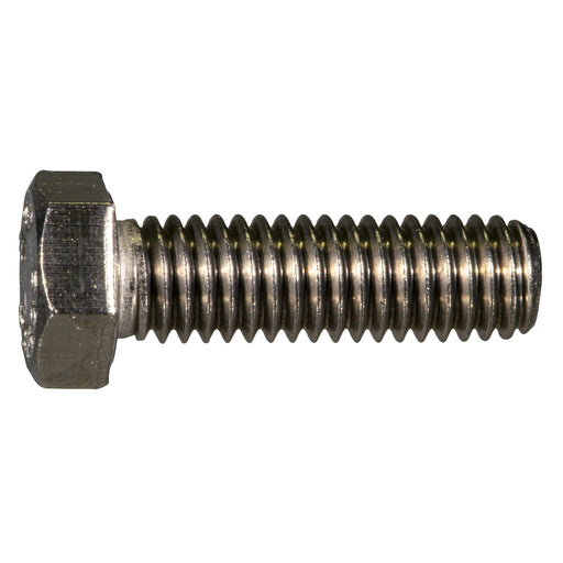 3/8"-16 x 1-1/4" 316 Stainless Steel Coarse Thread Hex Cap Screws