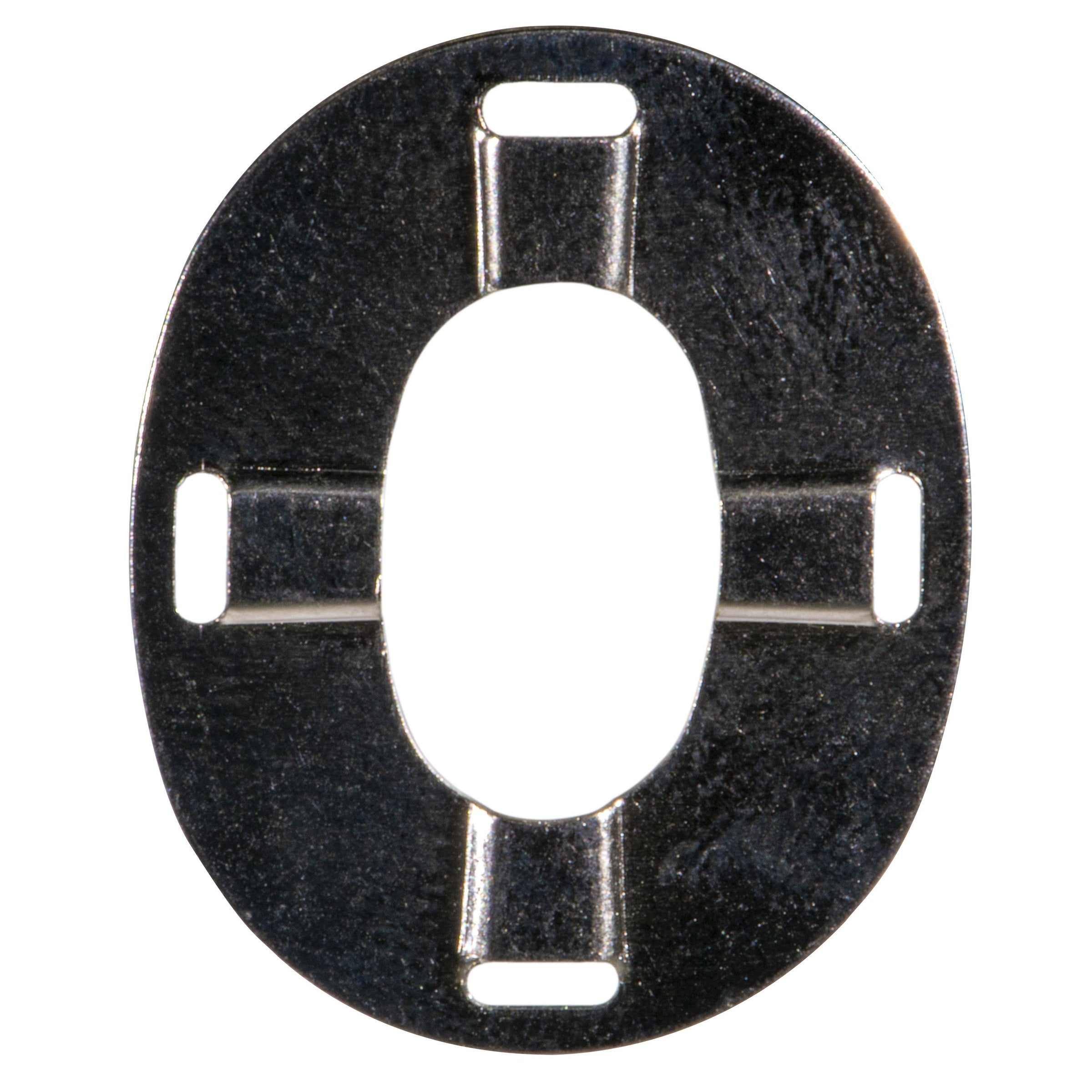 4-Prong Nickel 4-Hole Turn Button Washers