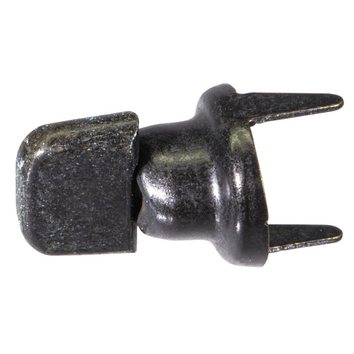 Black 2-Prong Single Stud Turn Buttons