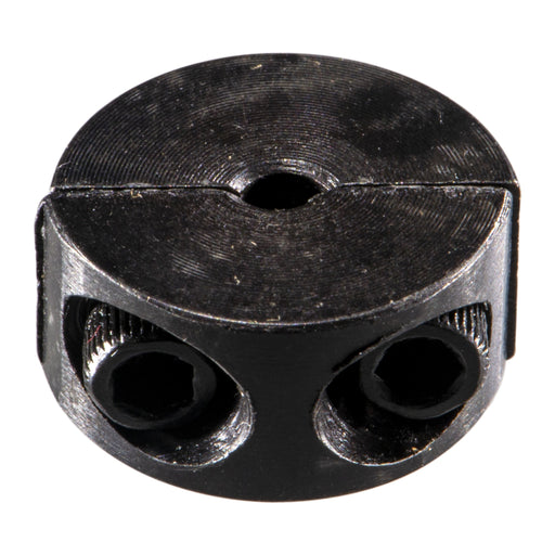 #6 Black Oxide Steel Double Split Shaft Collar