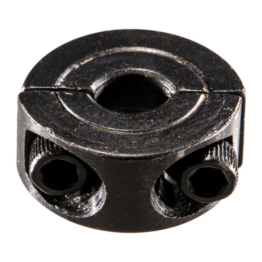 1/4" Black Oxide Steel Double Split Shaft Collar