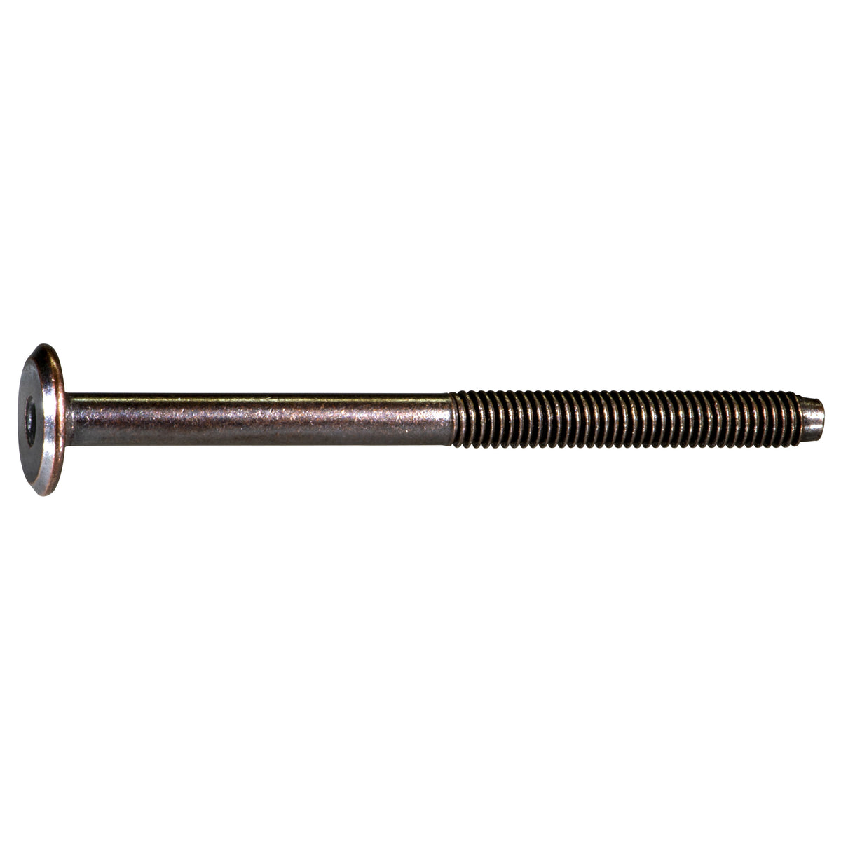 6mm-1.00 x 80mm Antique Bronze Painted Steel Coarse Thread Joint Connector Bolts