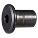 6mm-1.00 Coarse Thread Black Oxide Plated Steel Joint Connector Caps