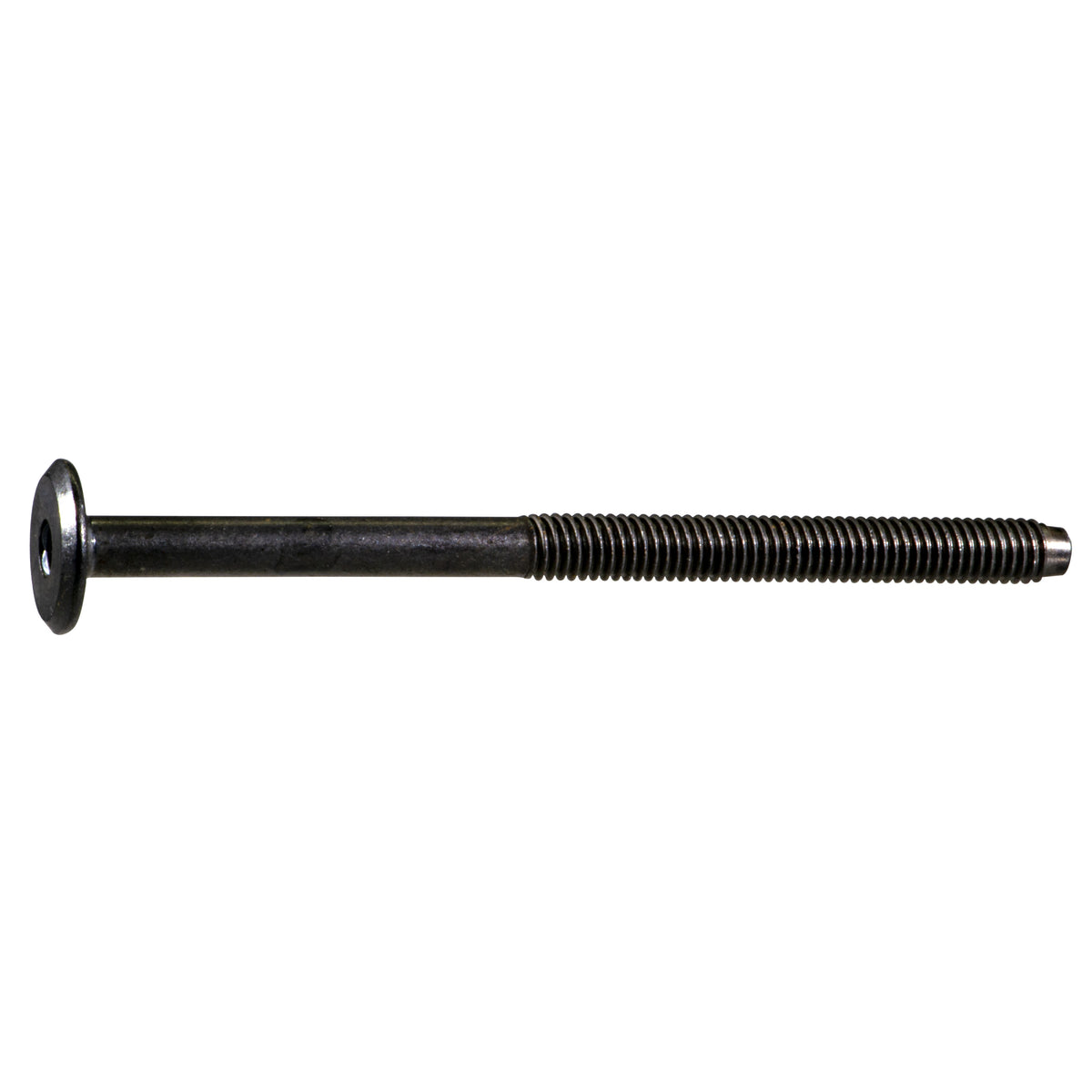 6mm-1.00 x 90mm Coarse Thread Black Oxide Plated Steel Joint Connector Bolts