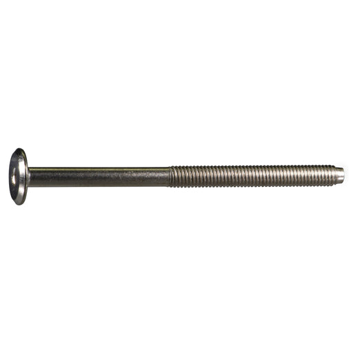 6mm-1.00 x 90mm Nickel Plated Steel Coarse Thread Joint Connector Bolts