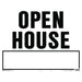 Open House Sign 18" x 23" (5 pcs.)