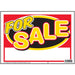 For Sale Sign 8.5" x 12.5" (10 pcs.)